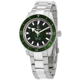 Rado Captain Cook Automatic Green Dial Mens Watch r32105313