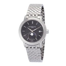 Raymond Weil Maestro Automatic Moon Phase Grey Dial Mens Watch 2879-st-60001