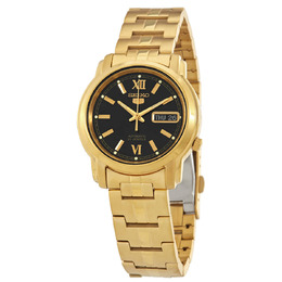 Seiko 5 Automatic Black Dial Mens Watch snkk86
