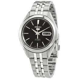 Seiko 5 Automatic Black Dial Mens Watch snkl23k1