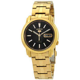 Seiko Series 5 Automatic Black Dial Mens Watch snkl88