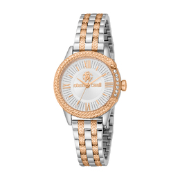 Roberto Cavalli Core Silver-tone Dial Ladies Watch rc5l077m0095