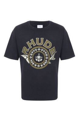 Rhude: Хлопковая футболка 