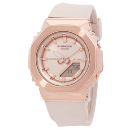 Casio G-Shock Alarm Quartz Analog-Digital Rose Gold Dial Ladies Watch gm-s2110pg-4adr
