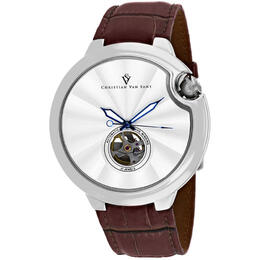 Christian Van Sant Cyclone Automatic Silver Dial Mens Watch CV0141