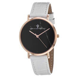 Christian Van Sant Lotus Quartz Black Dial Ladies Watch CV0423