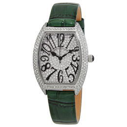 Christian Van Sant Ladies Watch cv4821g with Quartz Movement, White Dial Calfskin Strap