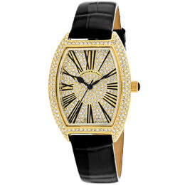 Christian Van Sant Chic Quartz Gold Dial Ladies Watch CV4842