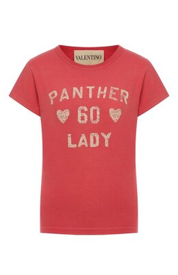 Valentino: Хлопковая футболка 