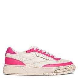 Reebok Club C LTD Leather Low-Top Sneakers, Size M 5 / W 6.5 rmia04dc99lea0050130-vintage pink