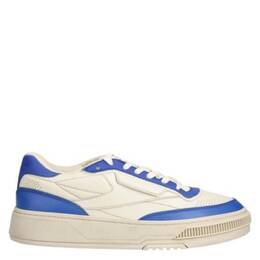 Reebok Club C LTD Leather Low-Top Sneakers, Size M 8.5 / W 10 rmia04dc99lea0050140-vintage blue