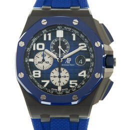 Audemars Piguet Royal Oak Offshore Chronograph Automatic - Blue Dial Mens Watch 26405ce.oo.a030ca.01