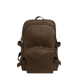 Burberry Checked Jacquard Zipped-Up Backpack 8095880