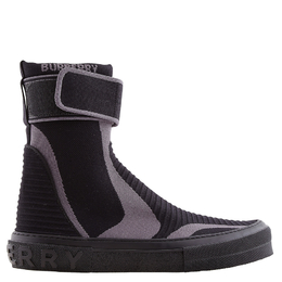 Burberry Knitted Sub High-Top Sock Sneakers, Brand Size 47 (US Size 14) 8052333