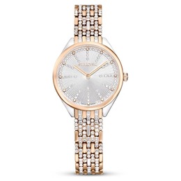 Swarovski Attract Quartz Crystal Silver Dial Ladies Watch Model 5649987