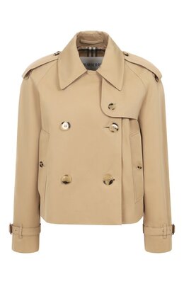 Burberry: Хлопковый плащ 