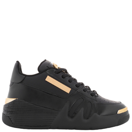 Giuseppe Zanotti Talon Leather Chunky Sneakers, Brand Size 36 ( US Size 6 ) rs40001-002-black