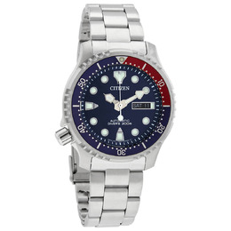Citizen Promaster Lefty Automatic Blue Dial pepsi Bezel Mens Watch ny0086-83l