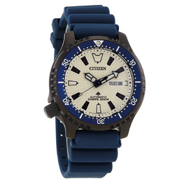 Citizen Promaster Lefty Automatic White Dial Mens Watch with NY0137-09A