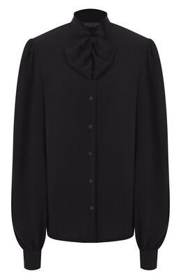 Balenciaga: Блуза с манжетами 