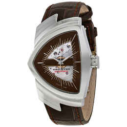 Hamilton Ventura Automatic Shield Shaped Mens Watch h24515591
