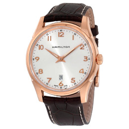 Hamilton Jazzmaster Thinline Silver Dial Mens Watch h38541513