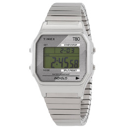 Timex 80 Alarm Quartz Digital Expansion Band Unisex Watch TW2R79100 tw2r79100vq