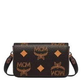 MCM Maxi Visetos Aren Camera Bag mxzdata02bk