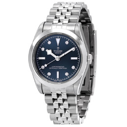 Tudor Black Bay 31 Automatic Chronometer Diamond Blue Dial Ladies Watch m79600-0005