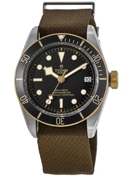 Tudor Black Bay Automatic Chronometer Black Dial Mens Watch m79733n-0005