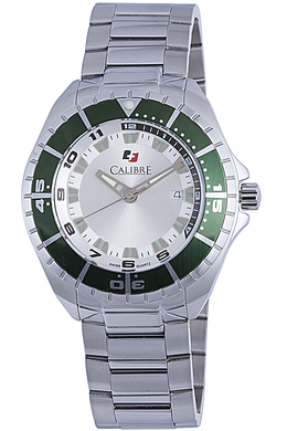 Calibre Sea Knight White Dial Stainless Steel Mens Watch SC-5S2-04-001-6 sc-5s2-04-001.6