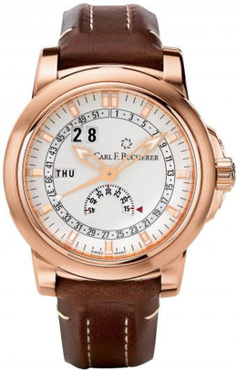 Carl F. Bucherer Patravi Automatic Mens Watch 00.10629.03.13.02, Rose Gold Case & Brown Leather Strap
