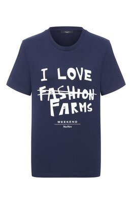 Weekend Max Mara: Хлопковая футболка 
