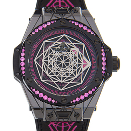 Hublot Big Bang Sang Bleu Automatic Black Dial Mens Watch 465.cs.1119.vr.33mxm18