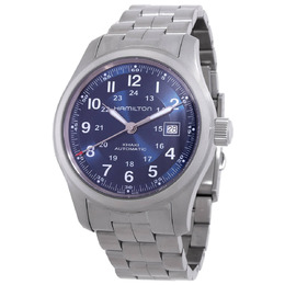 Hamilton H70605140 Khaki Field Automatic Blue Dial Watch