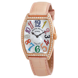 Franck Muller - Cintree Curvex Watches - 2852QZCOLDRMMOPD1R(5N)-PKSTRAP