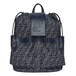 Fendi Strike Medium FF Jacquard Backpack 7vz070-ag0m-f1o97