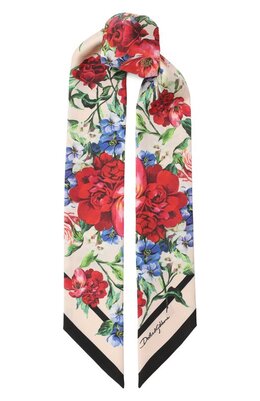 Dolce & Gabbana: Шарф с принтом 