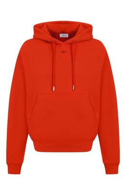 Off-White: Хлопковая толстовка 