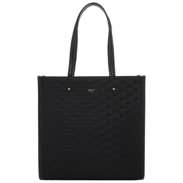 Jimmy Choo North-South Jacquard Tote Bag j000166585-black/gunmetal