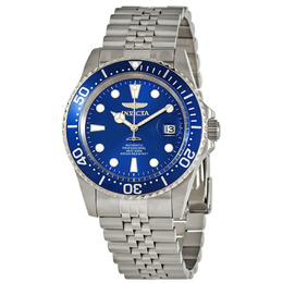 Invicta Pro Diver Automatic Blue Dial Mens Watch Model:30092