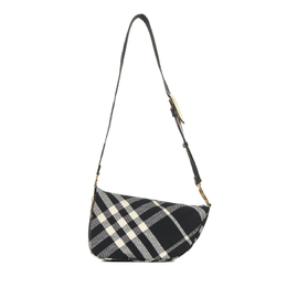 Burberry Medium Shield Check Printed Shoulder Bag 8087625