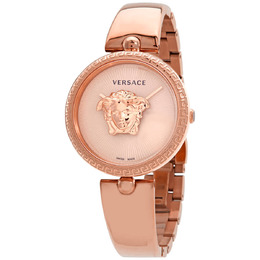 Versace Palazzo Rose Dial Ladies Watch vecq00718