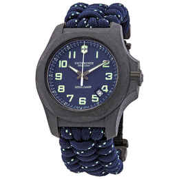 Victorinox I.N.O.X. 241860 Mens Carbon Blue Dial Watch