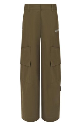Off-White: Хлопковые брюки 