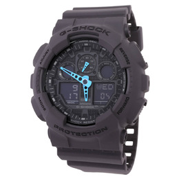 Casio G-Shock Quartz Analog-Digital Black Dial Mens Watch ga100c-8a