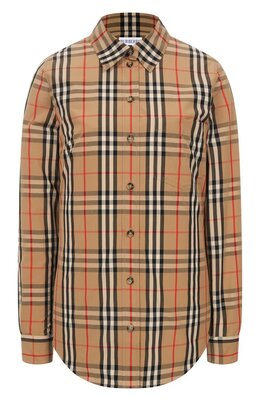 Burberry: Хлопковая рубашка 
