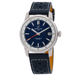 Breitling Top Time B31 Hand Wind Chronometer Blue Dial Mens Watch ab3113a71c1x1