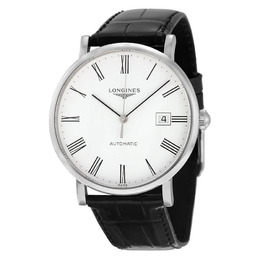 Longines Elegant Automatic White Dial Mens Watch L4.910.4.11.2