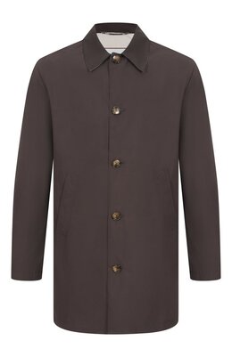 Canali: Однобортный плащ 